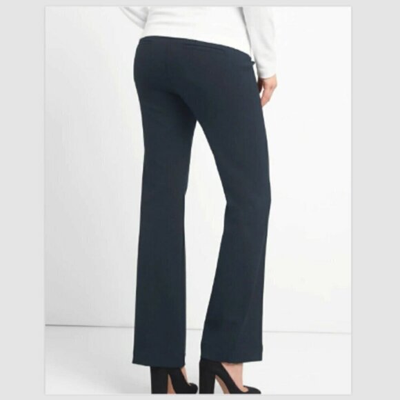 GAP Maternity Modern Bootcut Gray Full Panel Size 8 Trouser Dress Pants RT$69 - Picture 4 of 6